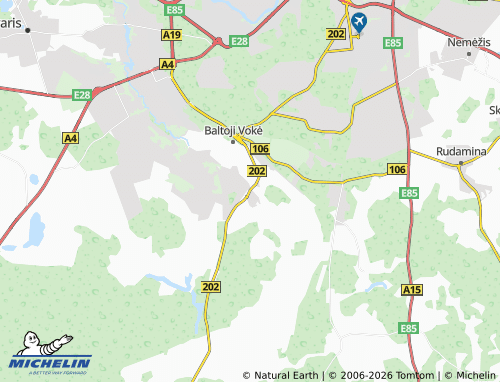 Mappa MICHELIN Pagiriai - ViaMichelin