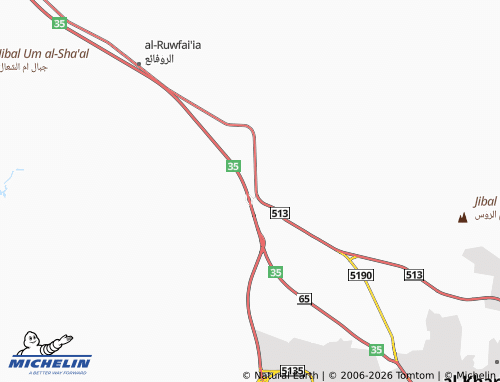 MICHELIN-Landkarte al-Rifaya - ViaMichelin