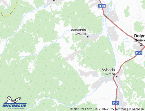 MICHELIN-Landkarte Kalna - ViaMichelin