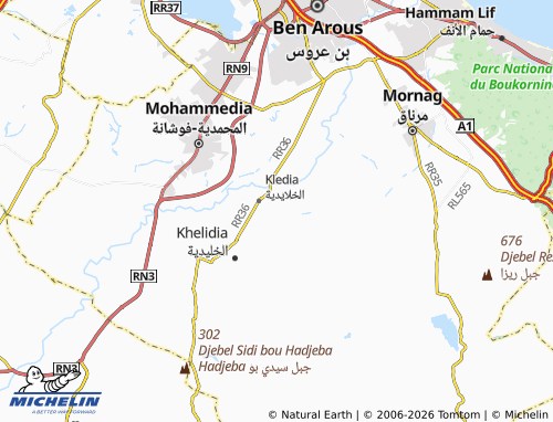 Carte MICHELIN Bir Jdid - ViaMichelin