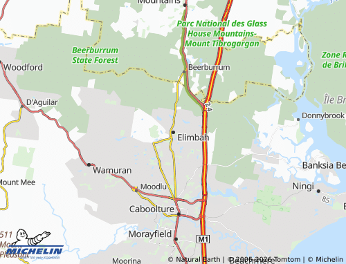 Mappa MICHELIN Elimbah - ViaMichelin