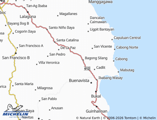 MICHELIN San Pablo map - ViaMichelin