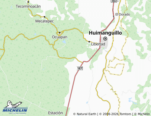 Mappa MICHELIN Tierra Nueva Primera Sección - ViaMichelin
