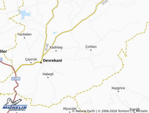 Mapa MICHELIN Laçin - ViaMichelin