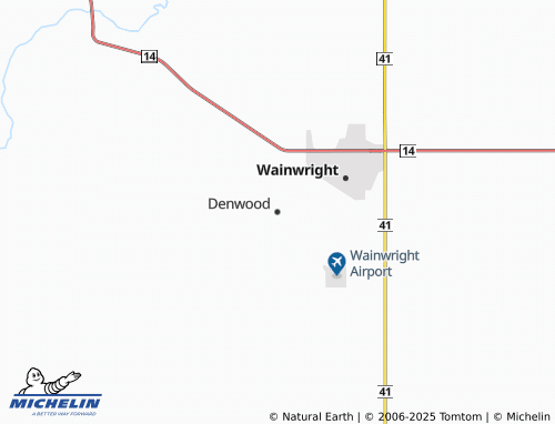 MICHELIN Denwood map - ViaMichelin