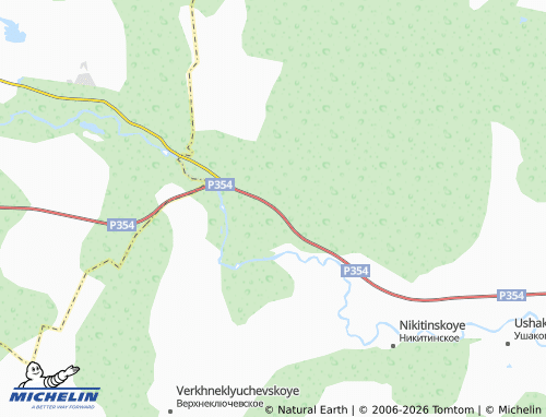 MICHELIN-Landkarte Graviynyy - ViaMichelin