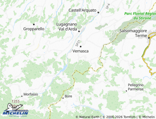 MICHELIN Dignini map - ViaMichelin