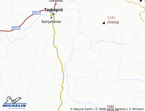 MICHELIN-Landkarte Çaylaklar - ViaMichelin