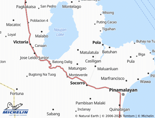 MICHELIN Calubasanhon map - ViaMichelin