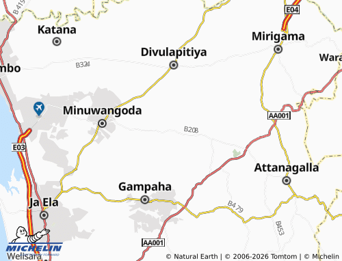 Mappa MICHELIN Walpitamulla - ViaMichelin
