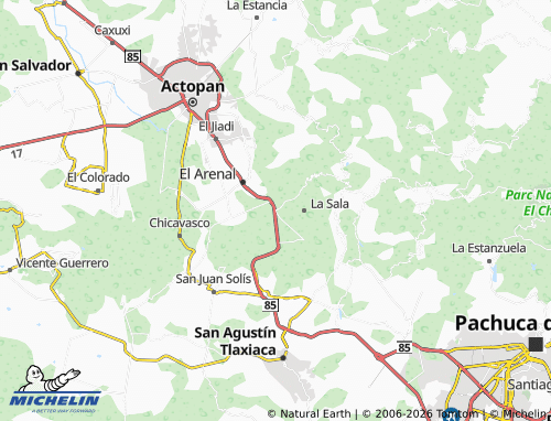 Mapa MICHELIN San José Tepenene - ViaMichelin