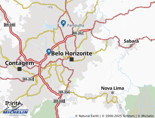 MICHELIN Santa Tereza map - ViaMichelin