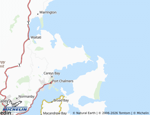 Mapa MICHELIN Heyward Point - ViaMichelin