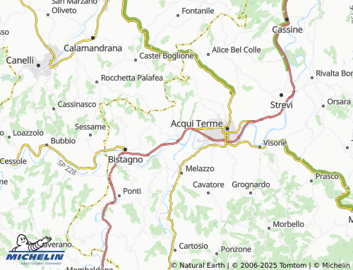 MICHELIN Terzo map - ViaMichelin