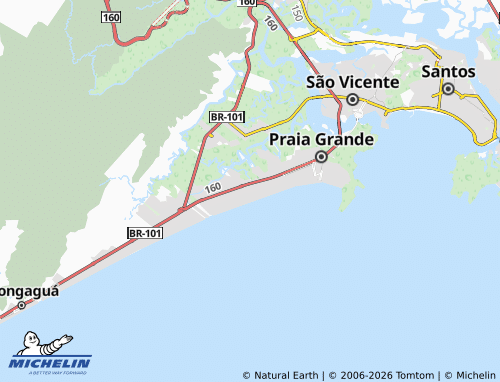 Mapa MICHELIN Vila Tupi - ViaMichelin