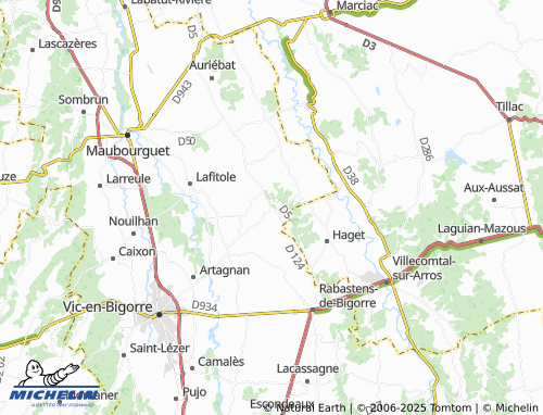 MICHELIN Barbachen map - ViaMichelin