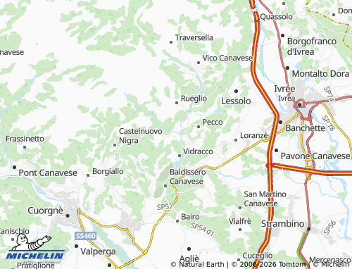 Mapa MICHELIN Issiglio - ViaMichelin