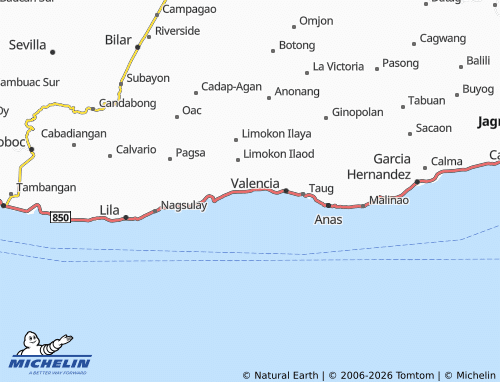 MICHELIN Tangohay map - ViaMichelin