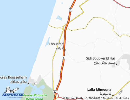 MICHELIN Shawafi' map - ViaMichelin