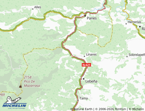 Mapa MICHELIN La Hermida - ViaMichelin