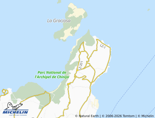 MICHELIN Guinate map - ViaMichelin