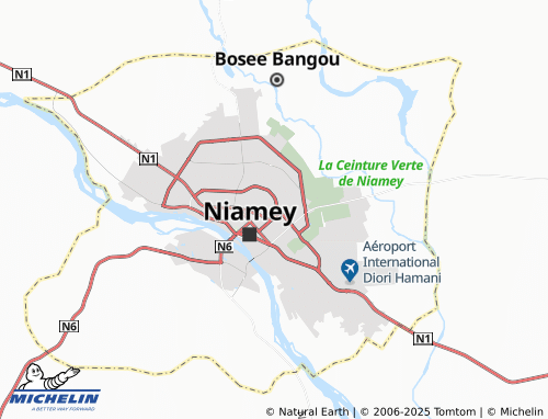 MICHELIN Grande Mosquée map - ViaMichelin