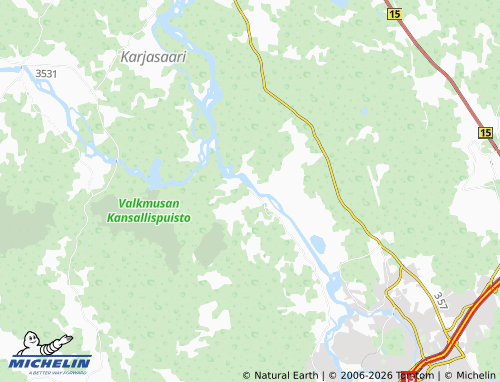 MICHELIN-Landkarte Pernoo - ViaMichelin