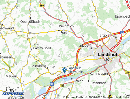 Mapa MICHELIN Reichersdorf - ViaMichelin