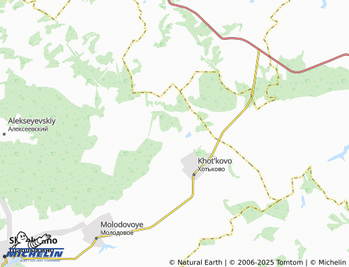 MICHELIN Sel'stroy map - ViaMichelin