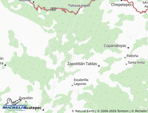 Mappa MICHELIN Cuapala - ViaMichelin