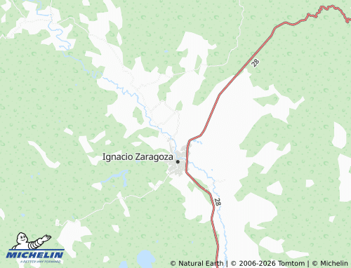 Mappa MICHELIN El Saucito - ViaMichelin