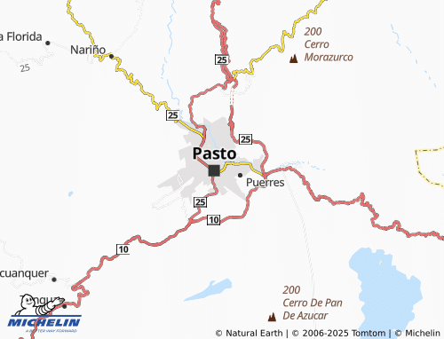 MICHELIN Salomón map - ViaMichelin