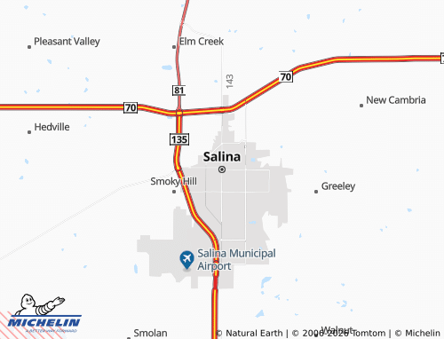 Carte MICHELIN Salina - ViaMichelin