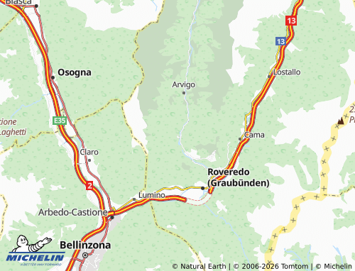 MICHELIN-Landkarte Buseno - ViaMichelin