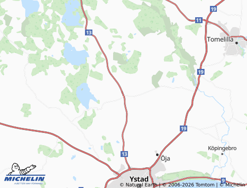 Mappa MICHELIN Sövestad - ViaMichelin