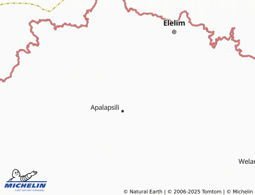 MICHELIN Suwewili map - ViaMichelin