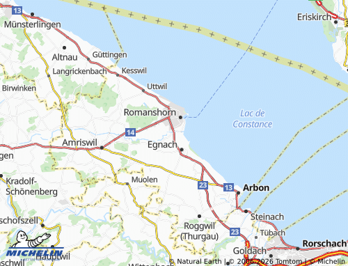 Mapa MICHELIN Salmsach - ViaMichelin