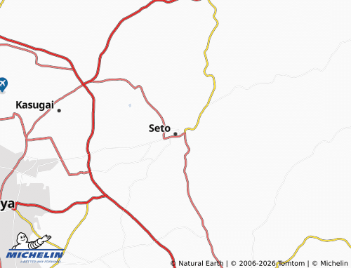 MICHELIN Seto map - ViaMichelin