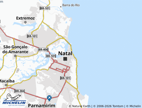 Mappa MICHELIN Petrópolis - ViaMichelin