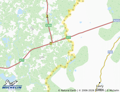 Mappa MICHELIN Pruntova - ViaMichelin