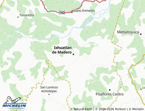 Mapa MICHELIN Del Tecolote - ViaMichelin