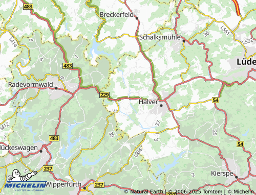 Carte MICHELIN Ennepe - ViaMichelin