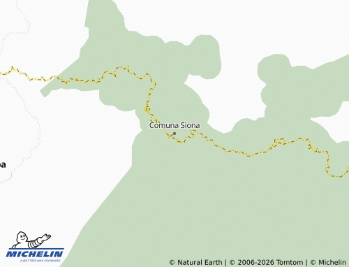 Mappa MICHELIN Comuna Siona - ViaMichelin