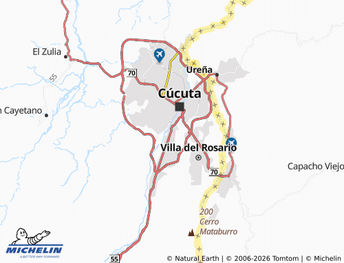 Carte MICHELIN Juana Paula - ViaMichelin