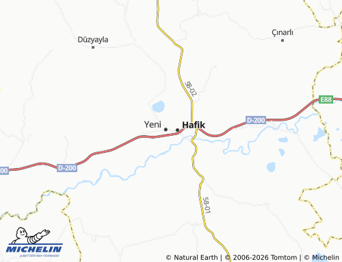 Mappa MICHELIN Koç - ViaMichelin