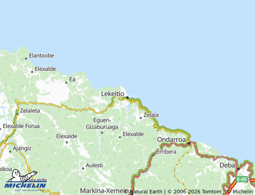 Carte MICHELIN Lekeitio - ViaMichelin