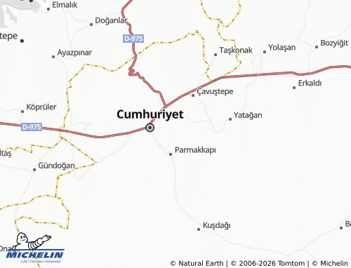 Mappa MICHELIN Otbiçer - ViaMichelin
