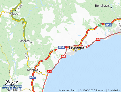 MICHELIN Cantarranas map - ViaMichelin
