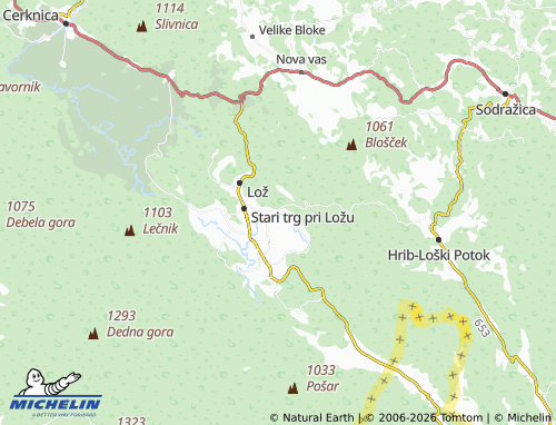 Mappa MICHELIN Markovec - ViaMichelin
