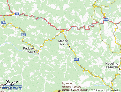 Mappa MICHELIN Maglishta - ViaMichelin